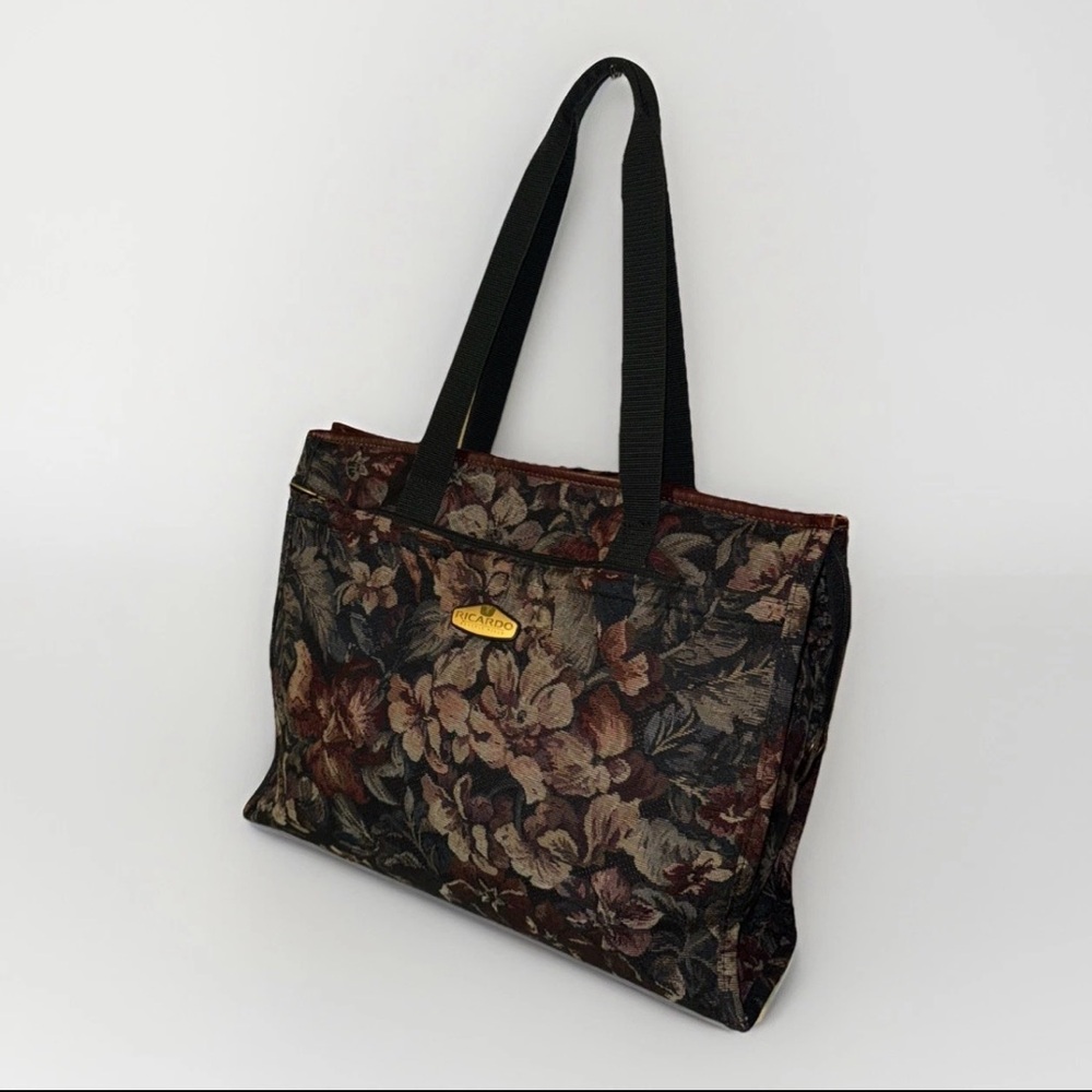 Elegant Floral Tote Bag
